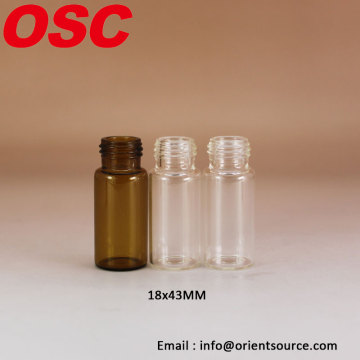 amber vial glass essential oil sample bottle