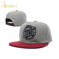 2014 nuevo plano Brim mezclado 6-Panel Snapback sombreros