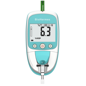 Tragbarer Glykosylhämoglobin -Analysator von Gluco A1C