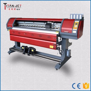 Titanjet-1626C 1.6M cut & print sticker printer with DX6 print head, 6 colors
