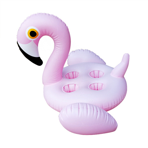 Flamingo Inflatable Drink Holder Minum Pool Floats Cup