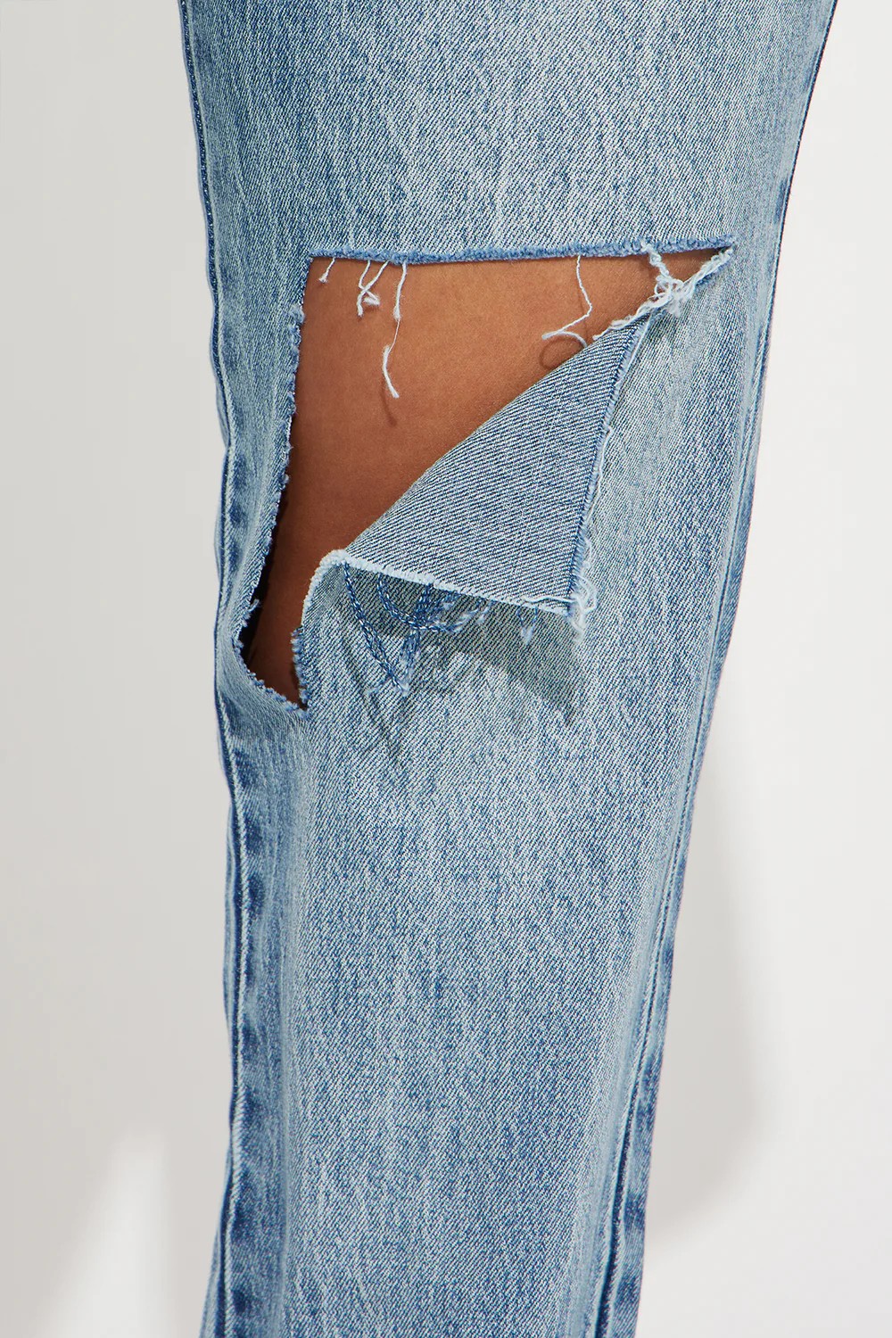 Поймать глаза, растягивайте прямые джинсы ноги Catching Your Eye Stretch Straight Leg Jeans