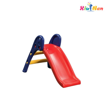 Durable Kids Folding Slide with Plastic Construction