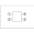 Detection switch Thin 3-direction action type