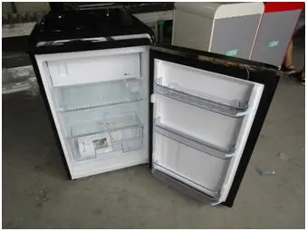 Smad 80L Portable Small Size Classic Double Door Retro Refrigerator