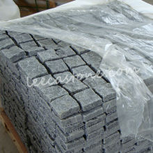 Tumbled driveway granite paving stone