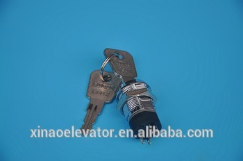 hot sale elevator parts triangle lock magnetic key