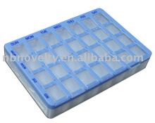28 compartments pill box