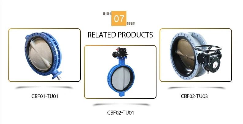 Long Pattern Wafer Butterfly Valve