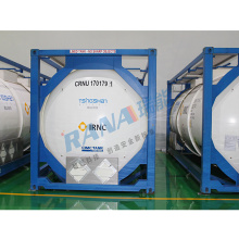 PTFE Lined Transportation ISO Tank for Percholoric Acid