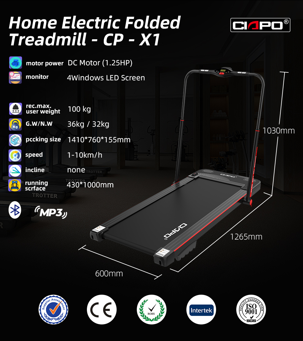 2021 Top sale Electric treadmill for home cheap incline running machine gym fitness equipment manufacturer professional China