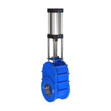 Wafer Double Disc Ceramic Gate Valve WCB