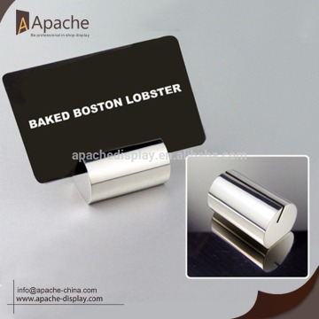 Metal Stainless Steel Card Holder