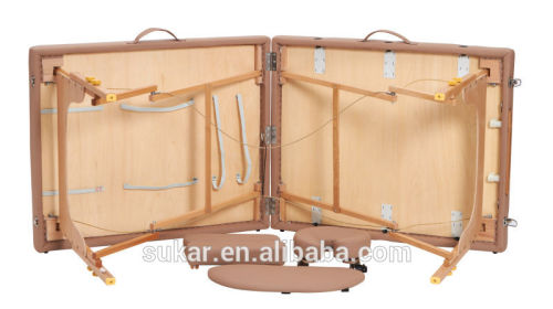 2014 Sukar Cheap Folding Sofa Bed Wood Frame Massage Table