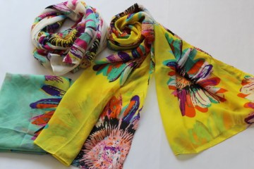 Polyester Chiffon scarf