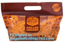fried chicken bag,roasted chicken packaging bag,hot roast chicken bag, storage pouching bag for Fried Chicken