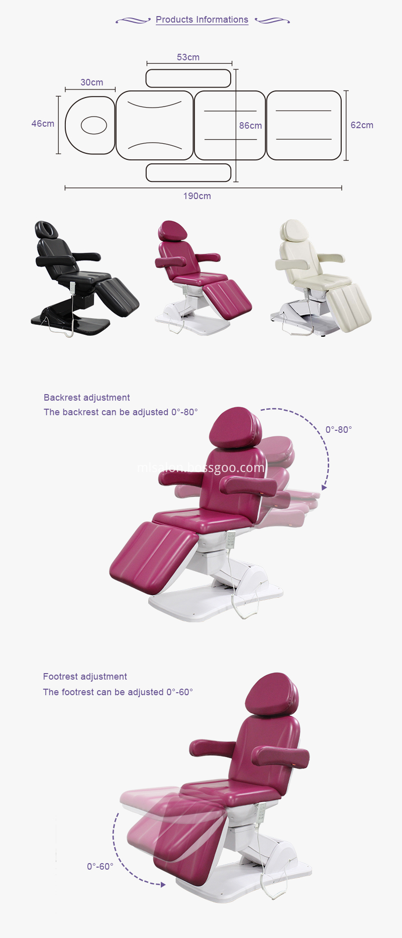 Electric Facial Table