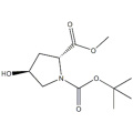 N-BOC-TRANS-4-HYDROXY-D-PROLINE ESTER METHYLIQUE CAS 135042-17-0