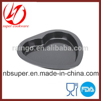 Carbon Steel Non-Stick Heart Shape Cake Pan Rg-D2002