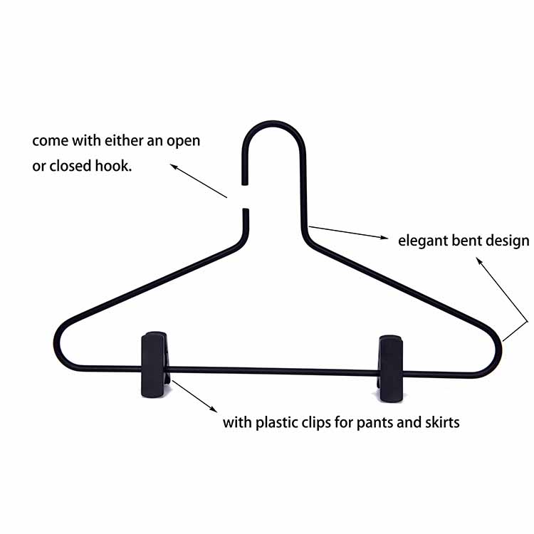 KINDOME metal wire hanger for swimwear body hanger