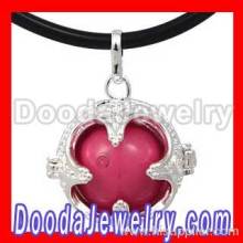 Sterling Silver Harmony Ball Pendant With Chime Red Ball Variations?