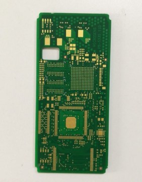 Blind hole circuit board