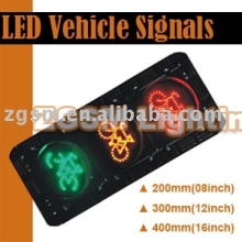LED Traffic Light with 3 Bike Signals