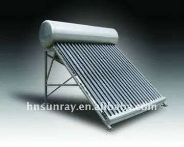 non-pressurized galvanized steel solar geysers