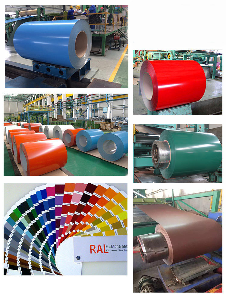 Color coated roll