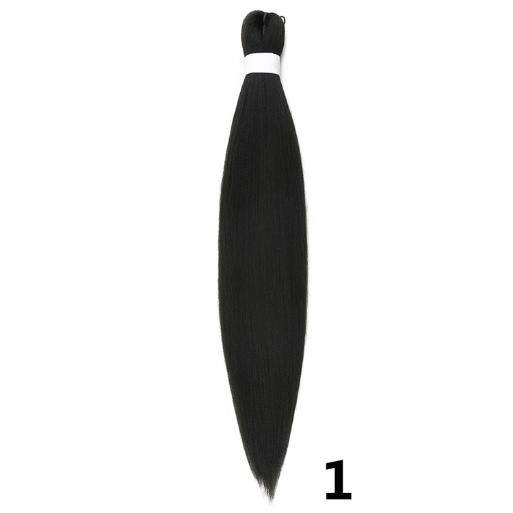 Top Quality Extension Hair Crochet for African Hair Expression Ombre Braids Easy Braid Pre Stretched Synthetic Braiding Hair