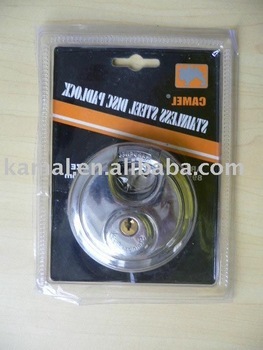 Stainless steel Disc padlock