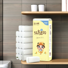 Flushable Soft Bath Tissues Toilet Paper Towel Roll Coreless for Butt Cleaning