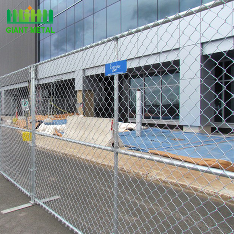 Warehouse Chain Link Fences Temporary Fence