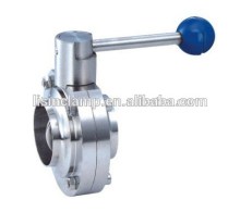 stainless steel Welded Butterfly Valve SUS304 SUS316l
