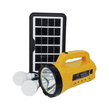 High Capacity Mini Home 3W 12V DC Solar Lighting Complete Portable Solar Energy System