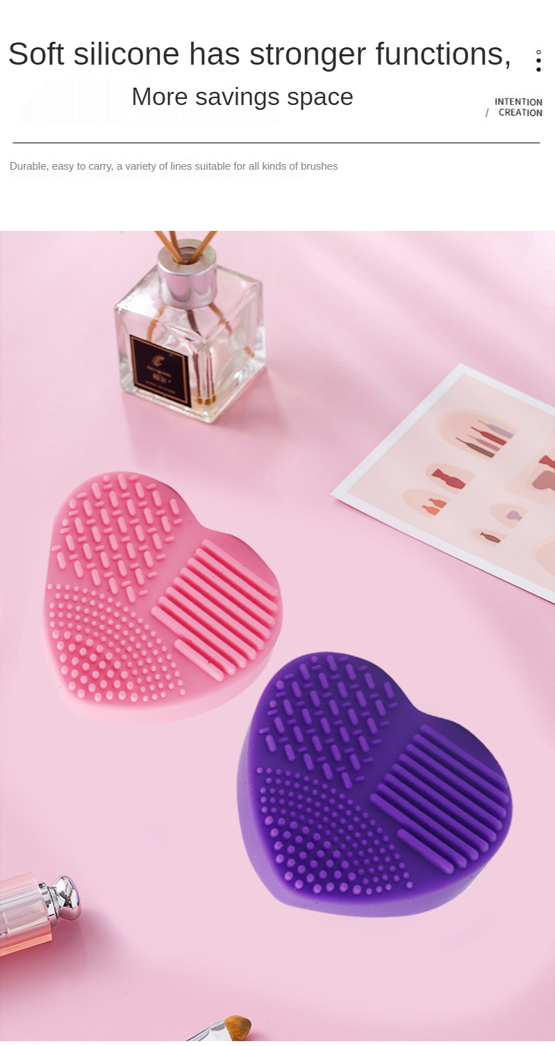 Hot Sale Remover Wet Automatic Makeup Brush Cleaner and Dryer Silicone Makeup Brushs Cleaning Sponge Box