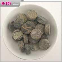 MAB30 Diameter=20mm DIY Stone Marble Loose Mosaic Tile without Mesh