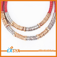 Red Chain Rope Necklace Gender Ouxi Necklace