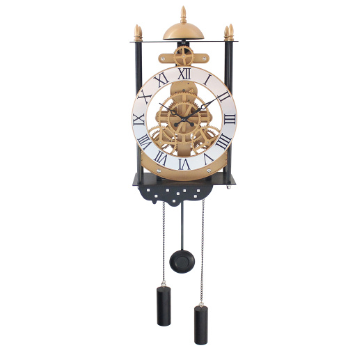 Retro Style Hollowed-out Gear Wall Clock