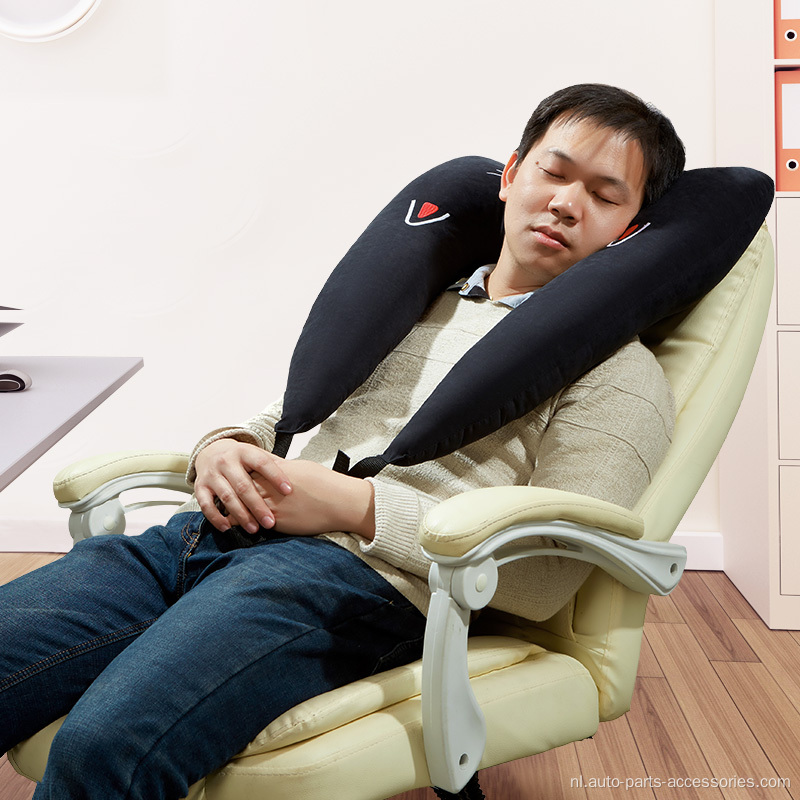 Auto slaapkussen cartoon u-vormig zacht comfortabel comfortabel
