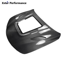 IM Transparent Glass Style Carbon Fiber Hood Bonnet for Alfa Romeo Giulia