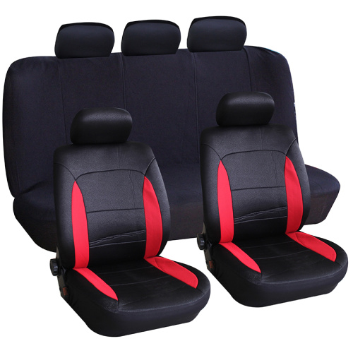 Knurling single mesh material car seat covers