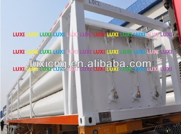H3 Gas containment equipment for high pressure CNG,steel, mobile, 12 tubes,