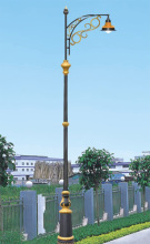 Hot Dip Galvanized Powder Coating Outdoor Lighting