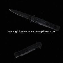 Spring Assisted Folding Knives with Anodized Aluminum Handle/Thumb Stub/Liner Lock/Pocket Clip