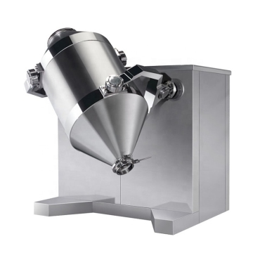 3D Industrial Drum Powder Blender Mixer Machine - Tilting Drum Mixer