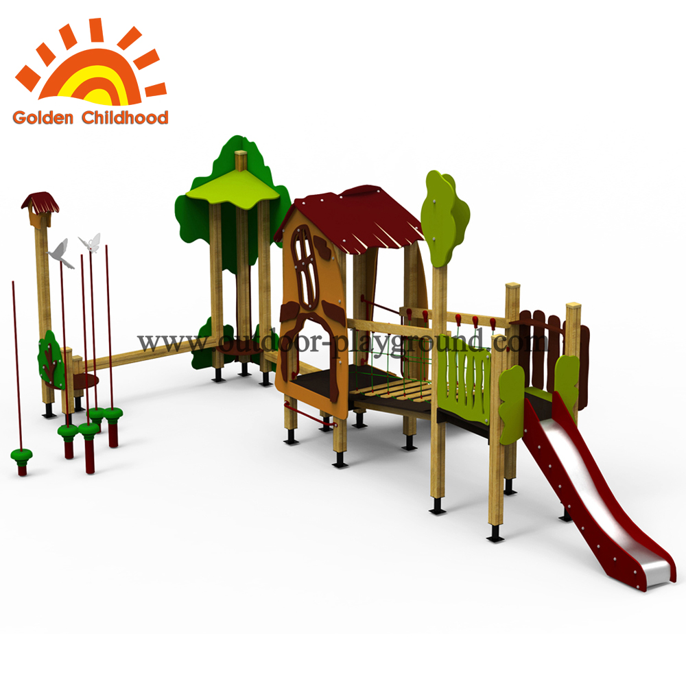 Plastic playground playhouse equipment outdoor toy