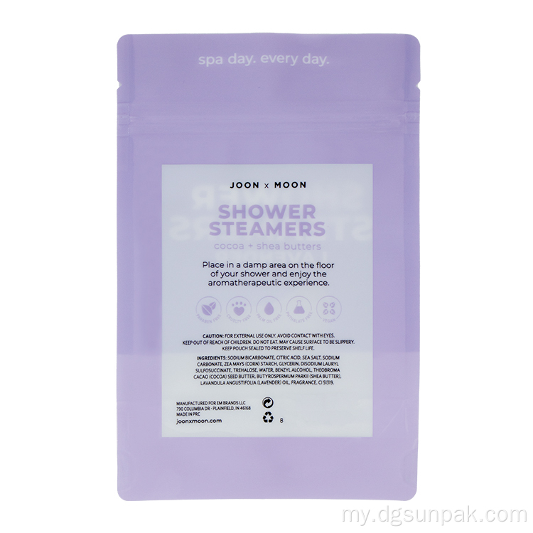 ရောင်စုံ stetup ထုံးစံပုံနှိပ် Mylar Bags