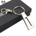 Metal zinc alloy custom keyring with logo