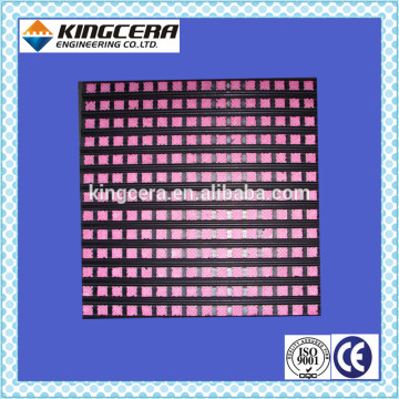 Abrasion resistance ceramic lagging sheet